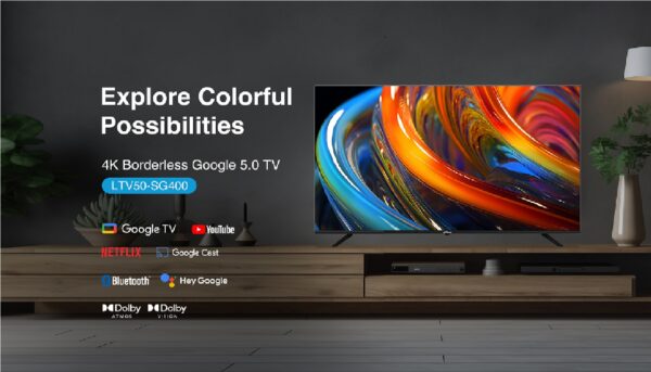 Dahua TV 50'' UHD 4K LTV50-SG400 Google TV - Image 5