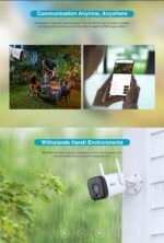 Dahua IP 5.0MP Wifi Bullet 2.8mm Dual Illumination HFW1539DTK1-SAW - Image 6