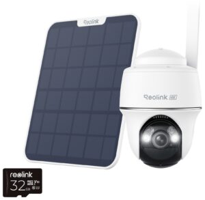 Reolink BP4G Outdoor Battery Camera 4K PTZ GO PT Ultra (G440) (White) (Hard Bundle)