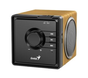 Genius Mobile Speaker Portable BT 6W SP-916BT Pine Wood Genius Mobile Speaker Portable BT 6W SP-916BT Pine Wood