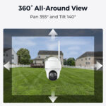 Reolink BP4G Outdoor Battery Camera 4K PTZ GO PT Ultra (G440) (White) (Hard Bundle) - Image 3