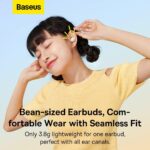 Baseus Headphones In Ear TWS Bowie WM02 BT 5.3 White - Image 4