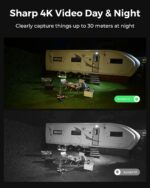 Reolink BP4G Outdoor Battery Camera 4K Trackmix LTE (G770) (White) (Hard Bundle) - Image 3