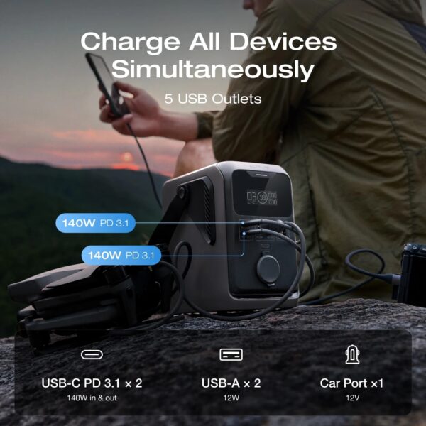 EcoFlow Trail 300 DC Portable Power Station 288WH - Image 4