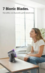 Vention Air Circulation Fan Desktop with Display & Wall Mount PBIH0 - Image 5