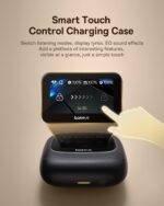 Baseus Headphones In Ear TWS Bowie M2s Ultra DISPLAY ANC LDAC Black - Image 6