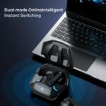 Machenike TWS Earphones TH60 , Ultra-Low Latency, Active Noise Cancelling Mic, 36-Hour Battery Life, IPX5 , VR, Switch, Pc, Phone - Image 4