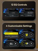 Baseus Headphones In Ear TWS Bowie M2s Ultra DISPLAY ANC LDAC Black - Image 7