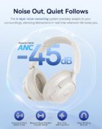 Baseus Headphones Over Ear ANC Bass BH1 NC White - Image 2