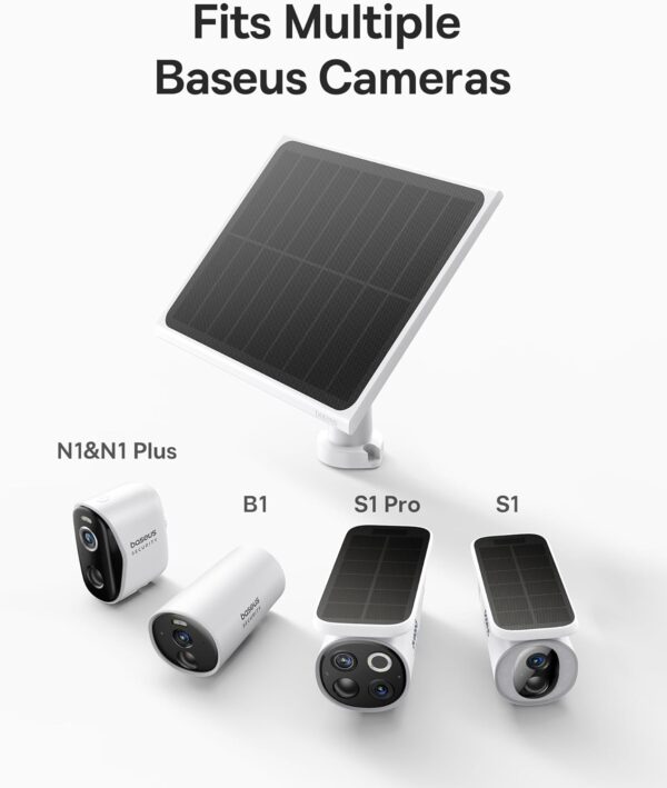 Baseus Security A1 Solar Panel White - Image 3