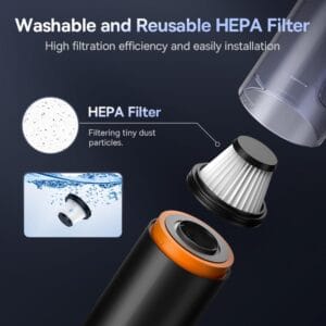 Baseus A5 Wireless Car Vacuum Cleaner 16000PA