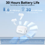 Vention Earphones BT TWS InEar ECHO LITE E11 Plus White NBVW0-Plus - Image 7