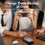 Vention Powerbank 20000mAh 45W 2xUSBC 1xUSBA + Built-in USBC Cable FHGH0-TY - Image 8