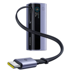 Baseus Powerbank 100W 10000mAh EnerGeek GR11 with Retractable Cable Grey Baseus Powerbank 100W 10000mAh EnerGeek GR11 with Retractable Cable Grey