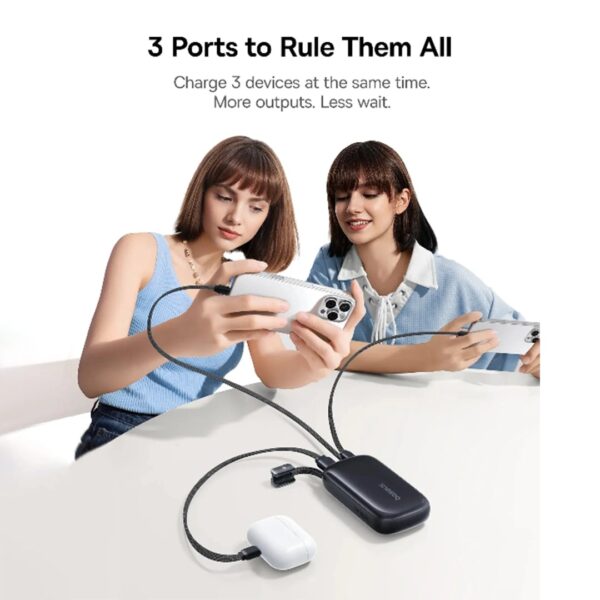 Baseus Powerbank 45W 10000mAh Display EnerFill FC21 Qpow 3 Ultra Black - Image 2