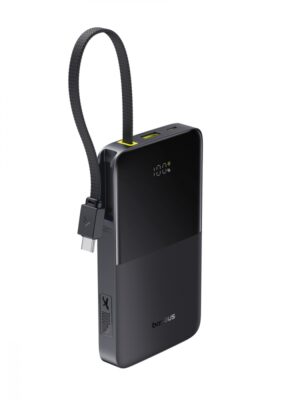 Baseus Powerbank 22.5W 10000mAh + Display EnerFill FC51 Bipow2 Pro Black