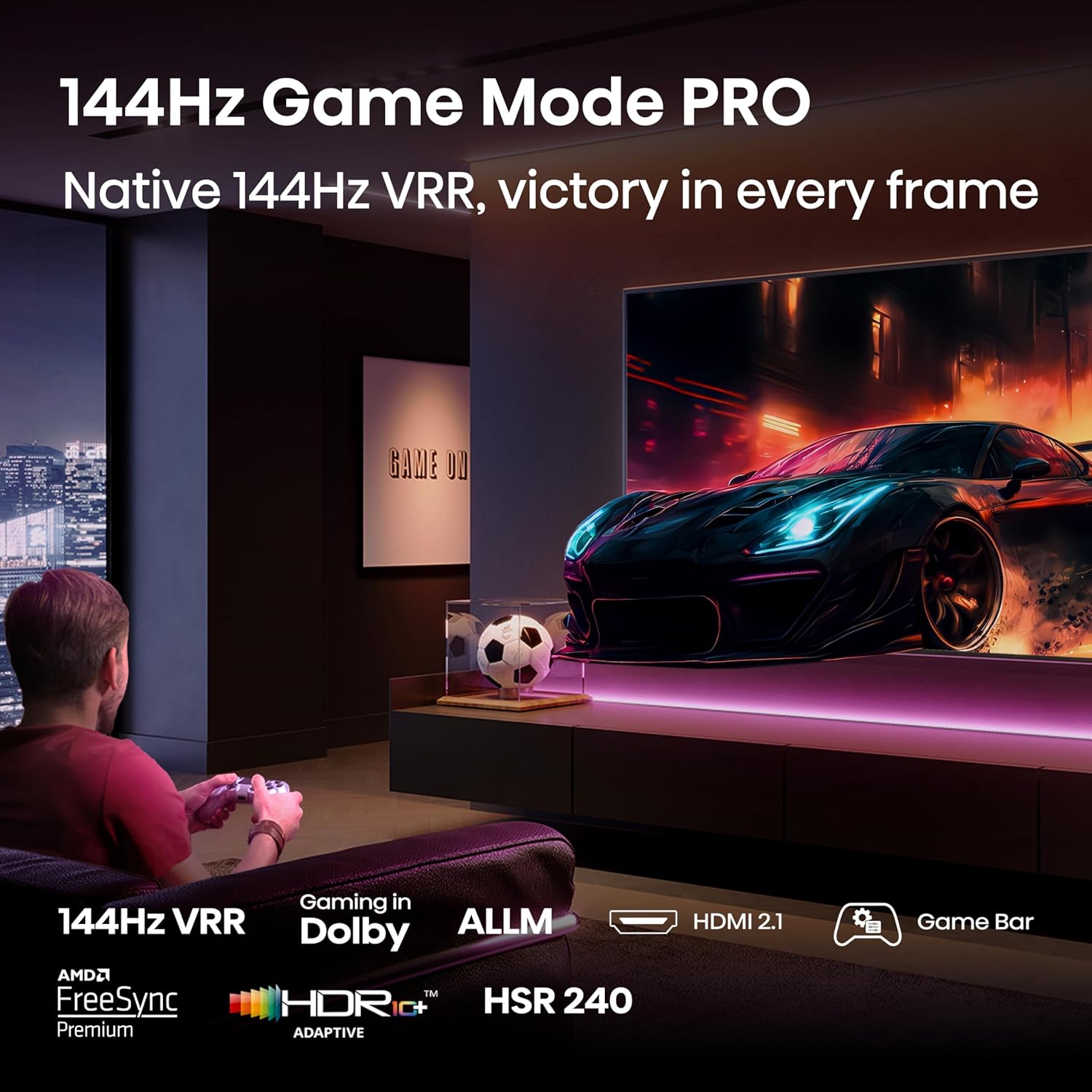 Hisense 98E7Q 98'' 4K Smart QLED TV - Image 3