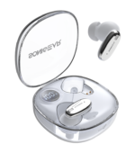 SonicGear Earphones Bluetooth ANC+Display EarPump Jewel Q3 White