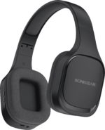 SonicGear Headphones Bluetooth Fabric + Foldable AIRPHONE 7 Graphite