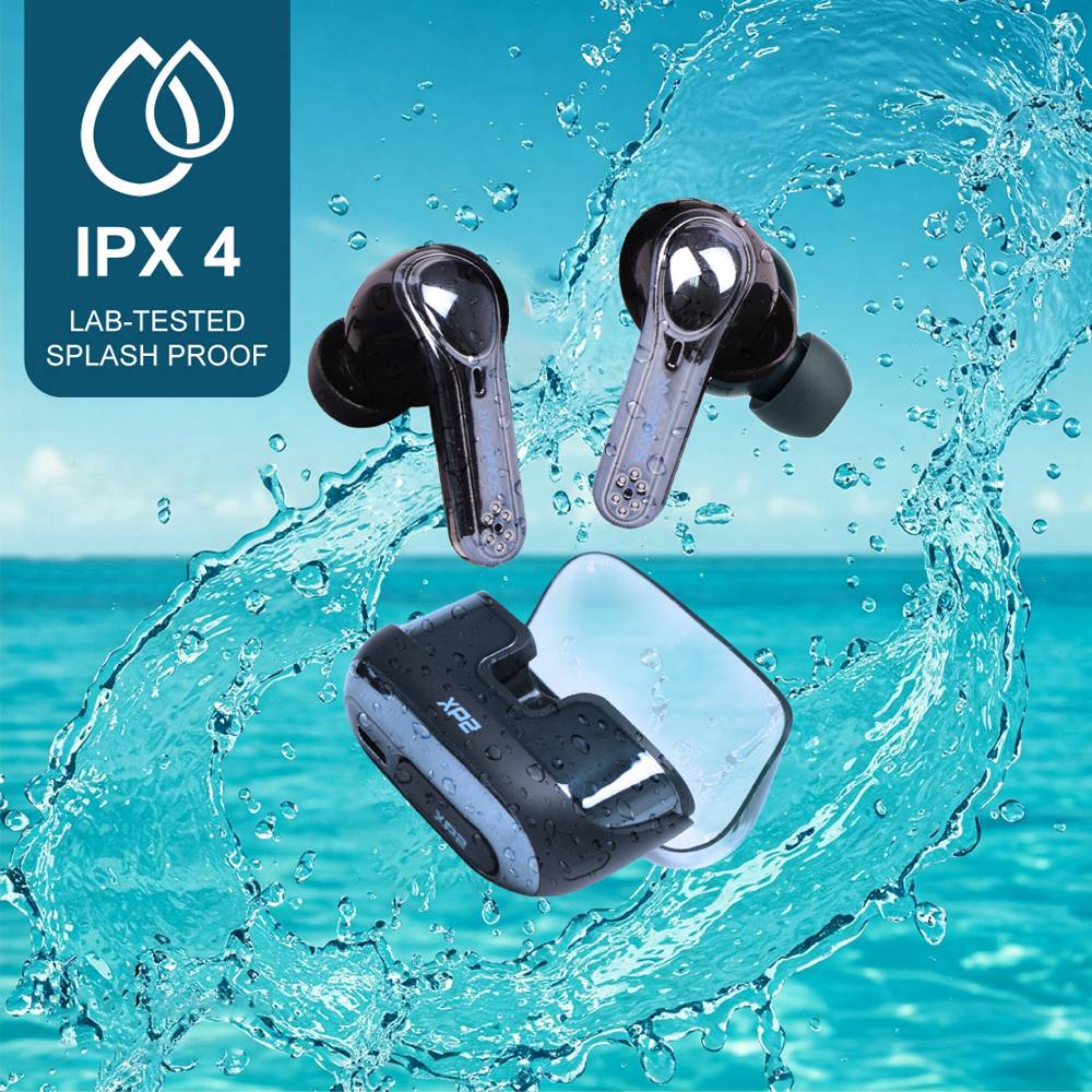 SonicGear Earphones Bluetooth & USB-C Dongle for PC EarPump XP2 Obsidian - Image 4