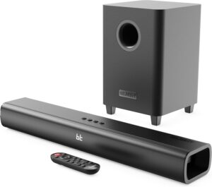 Majority Soundbar NAGA 60 Plus Free 2.1 300W Wireless Subwoofer
