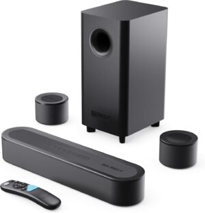 Majority Soundbar BOWFELL HALO DOLBY 5.1 230W Wired Sub & 2 Satellite Speakers