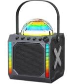 Denver Audio Karaoke Speaker with Microphone, Disco Light, BT, USB BTM-618