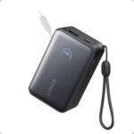 Anker Mobile Powerbank 10000 45W Built-In USB-C Cable Black