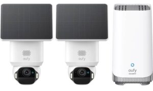Anker Eufy Security Camera Kit E42 2 x 4K PTZ + Solar Panel + HB3