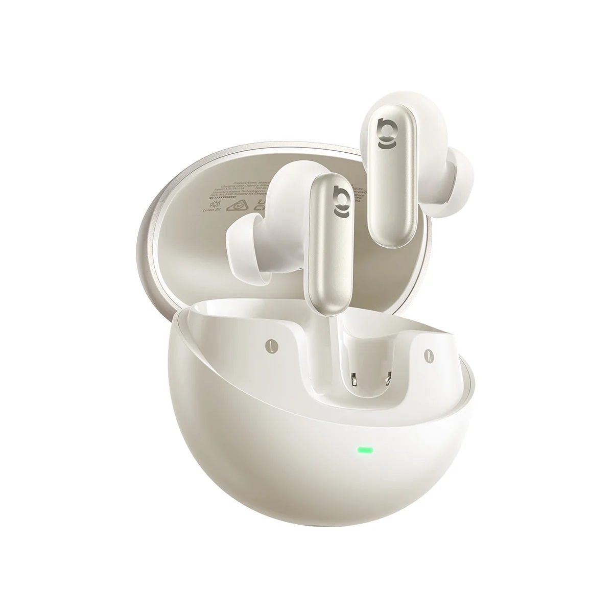 Baseus Headphones In Ear TWS, ANC, Dolby Audio, 45H Playtime, Inspire XP1 By BOSE  White
