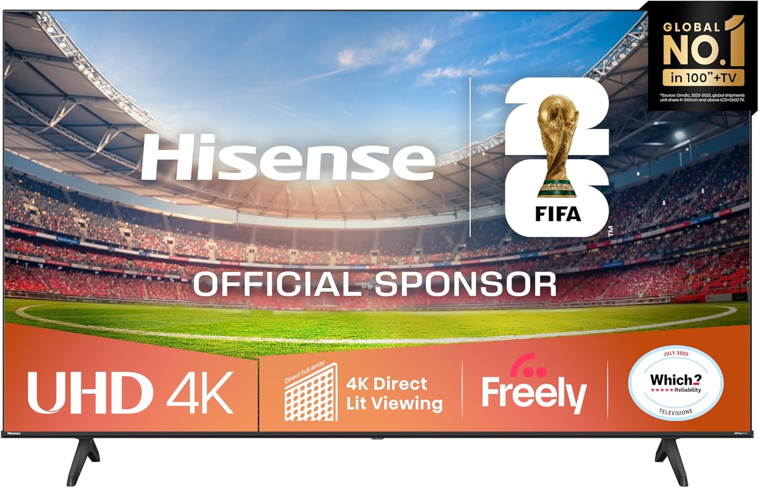 Hisense 75A6Q 75'' 4K UHD Smart TV Dolby Vision