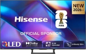Hisense 55A7S 55” 4K Smart Hi- QLED TV