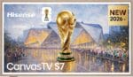 Hisense 65S7S 65” 4K Smart Hi-QLED 144Hz CANVAS TV