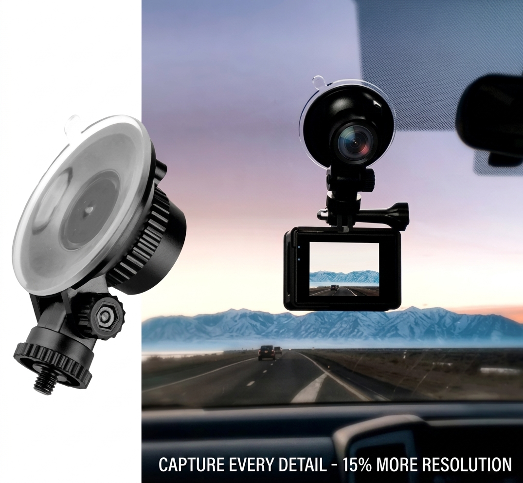 SJCAM 360° Suction Cup Mount for SJCAM Action Cameras - Image 2