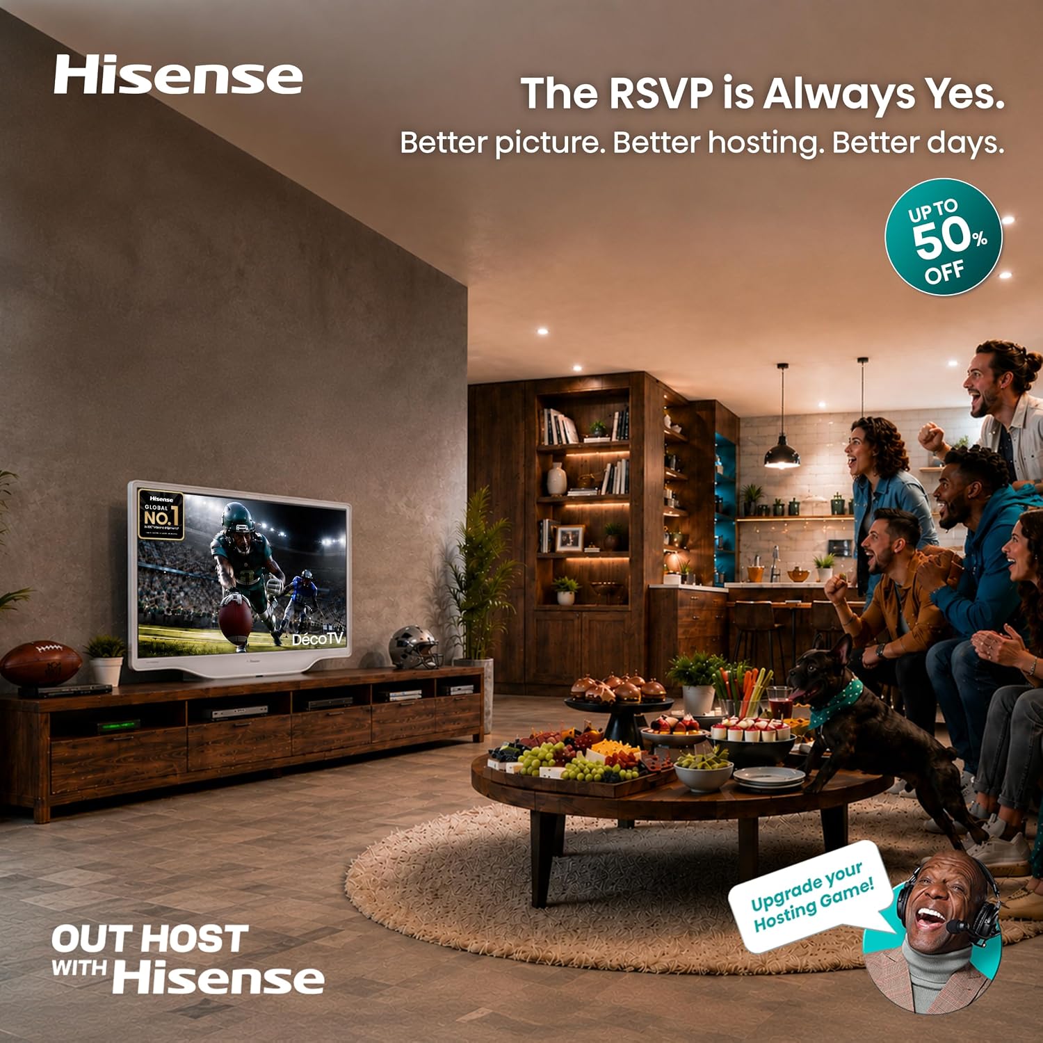 Hisense 32S5Q 32'' Full HD Smart Hi- QLED DECO TV - Image 2