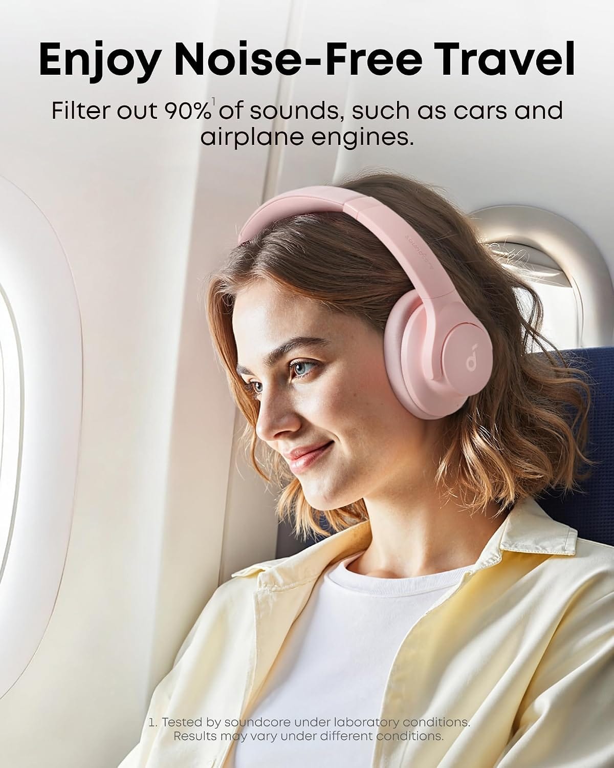 Anker Soundcore Headphones Q20i Pink - Image 5