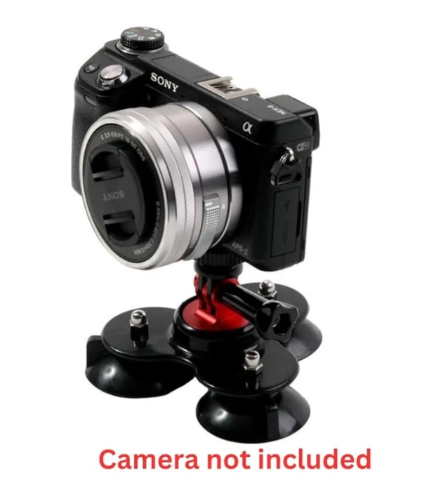 SJCAM SC-3S Triple Suction Cup Mount - Image 4
