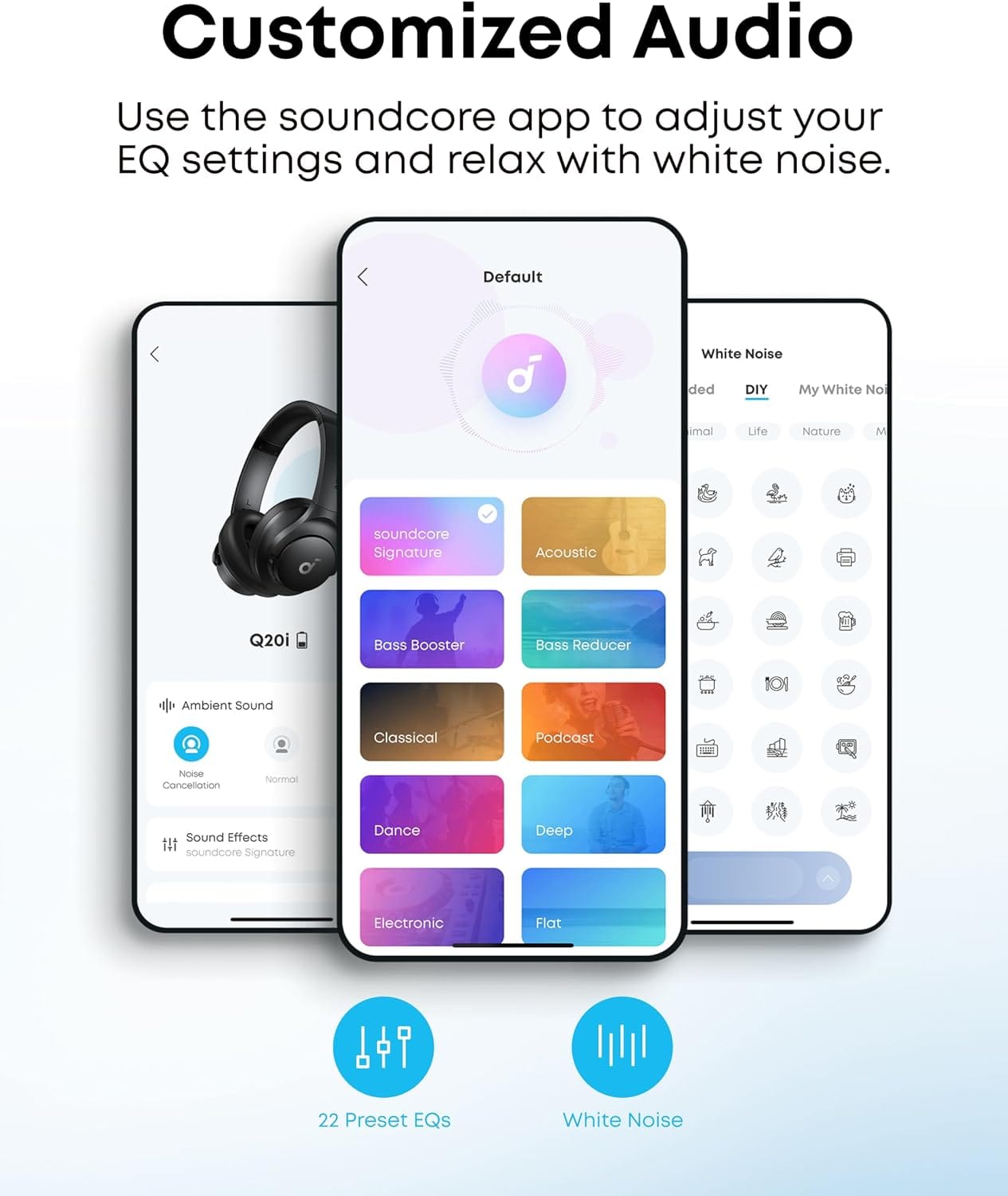 Anker Soundcore Headphones Q20i Pink - Image 7