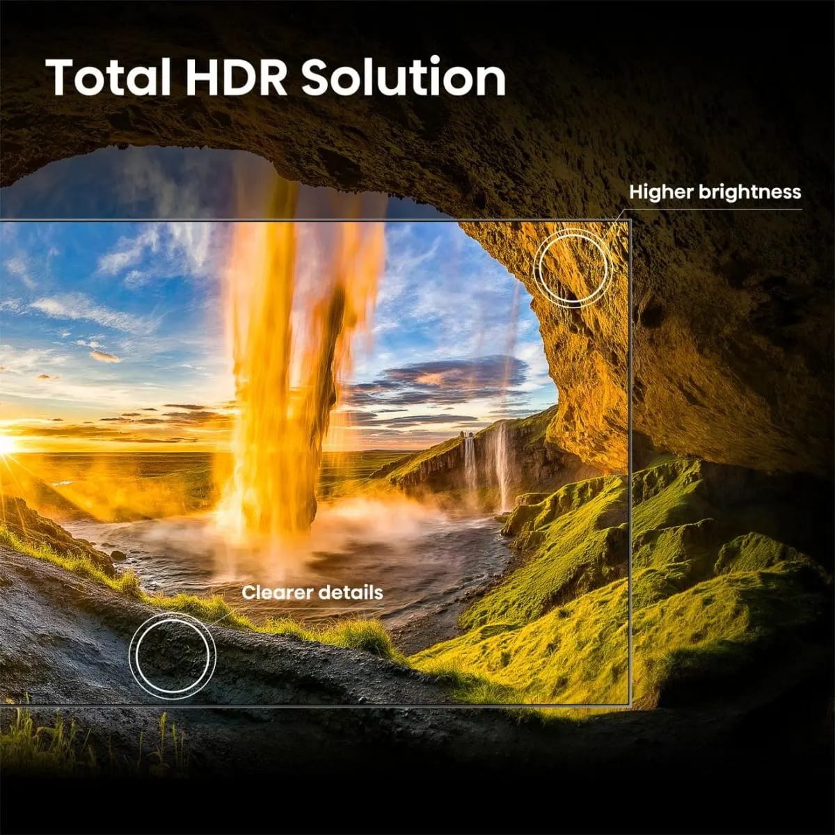 Hisense 65E7S 65'' 4K Smart Hi-QLED TV - Image 4
