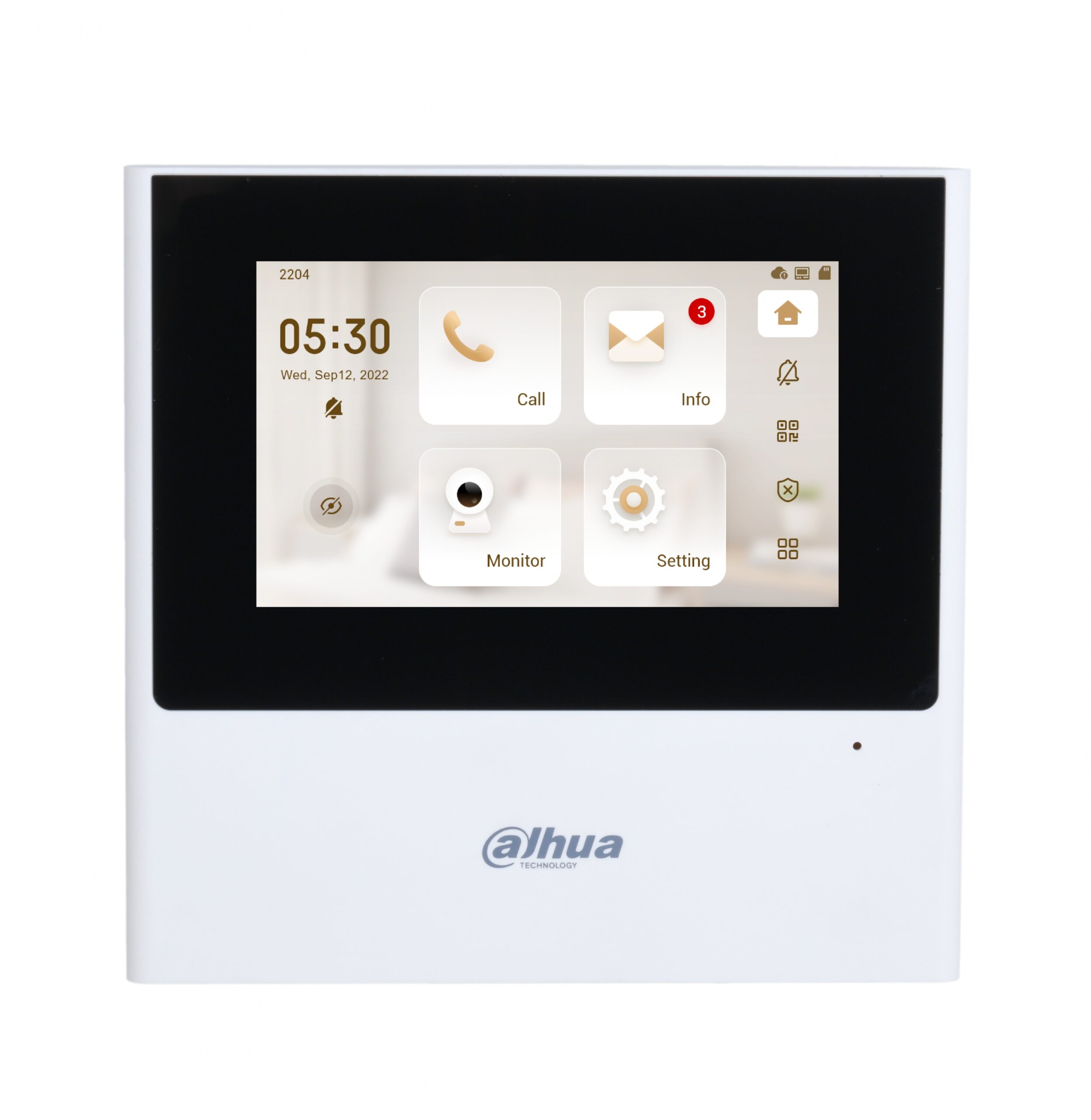 Dahua VD IP Doorphone Monitor 4.3inch With Wi-Fi VTH2611L-WP (White)