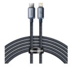 Baseus Cable Lightning to USB-C Crystal Series 2.0m White