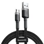 Baseus Cable MicroUSB to USB-A Cafule Braided 0.5m Blk-Gr