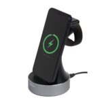 Verbatim Charger Desktop Wireless Qi MFI 2in1 Apple Devices WCS-01