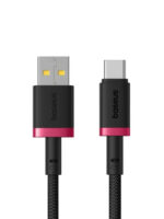 Baseus Cable USB-C to USB-A Dura Series Braided 1.0m Black+Red