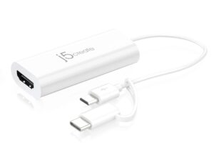 j5create USB to HDMI Display Adapter for Android Phone JUA165C-N