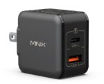 MINIX GaN Wall Charger Multi Adaptor 33W 1xUSB-C 1xUSB-A P1 Mini