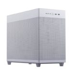 ASUS PC Case Prime mATX Quasi-Filter Mesh Tool-Free Side Panels 1x Pre-Installed Fan USB-C AP201 Mesh White