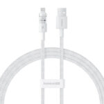 Baseus Cable Lightning to USB-A Gem Series 1m Moon White