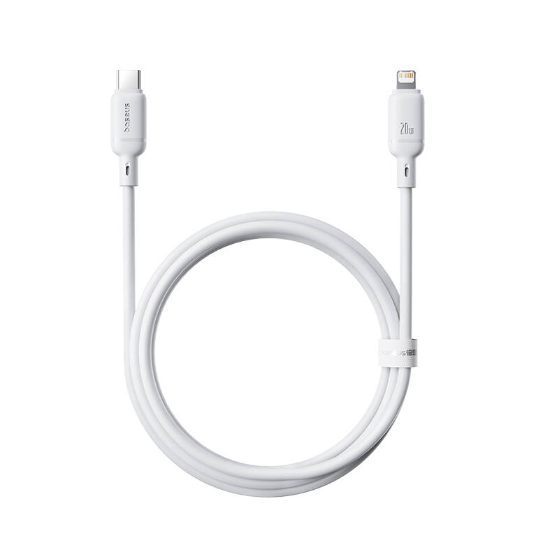 Baseus Cable Lightning to USB-C Silky Series 2.0m White