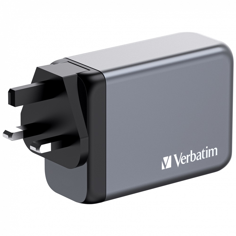 Verbatim GaN Charger 4 Port 240W USB A/C (EU/UK/US) GNC-240